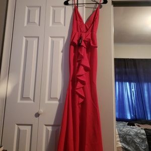 Raspberry Homecoming Queen Dress